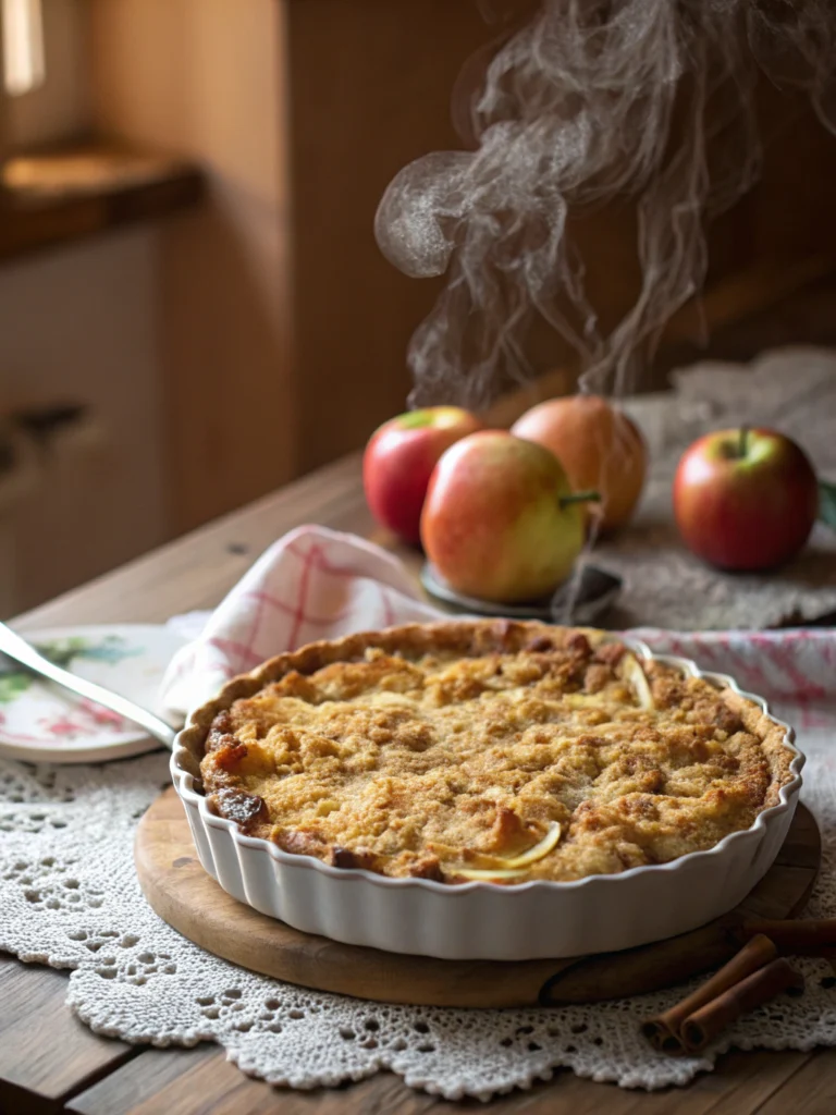 Apple Crumble Pie