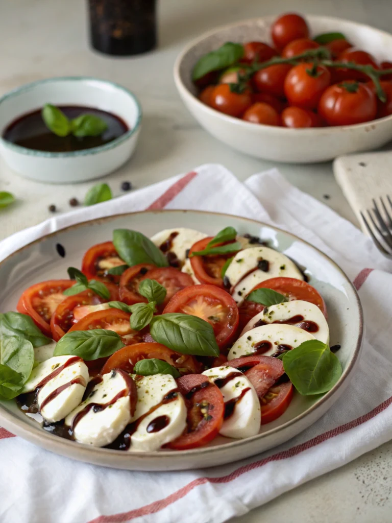Caprese Salad with Balsamic