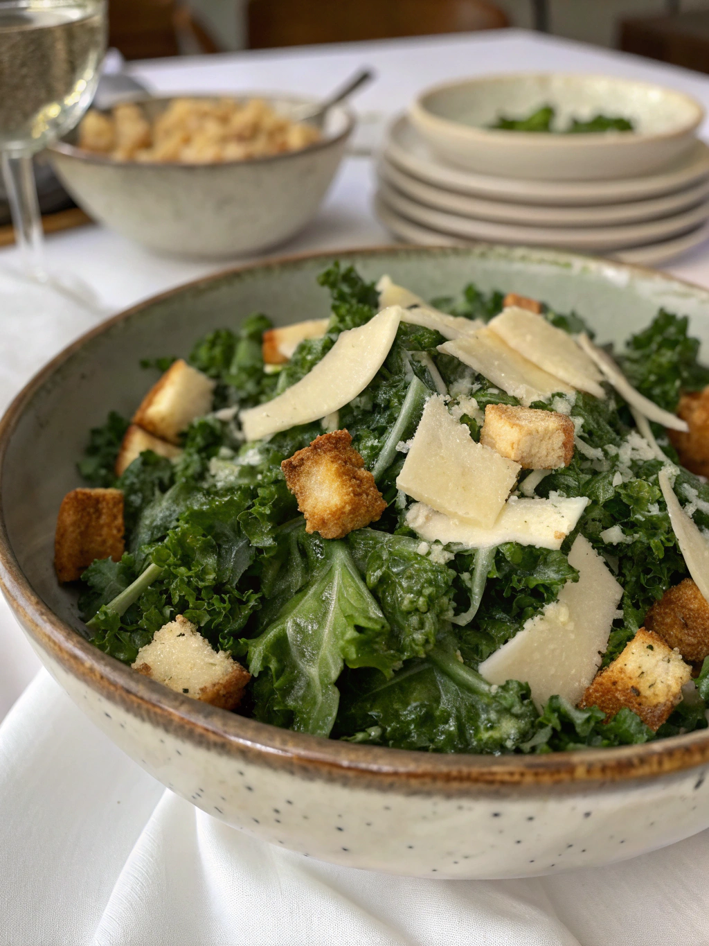Kale Caesar Salad
