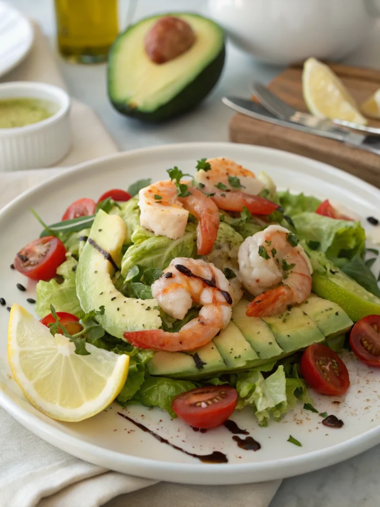 Shrimp and Avocado Salad