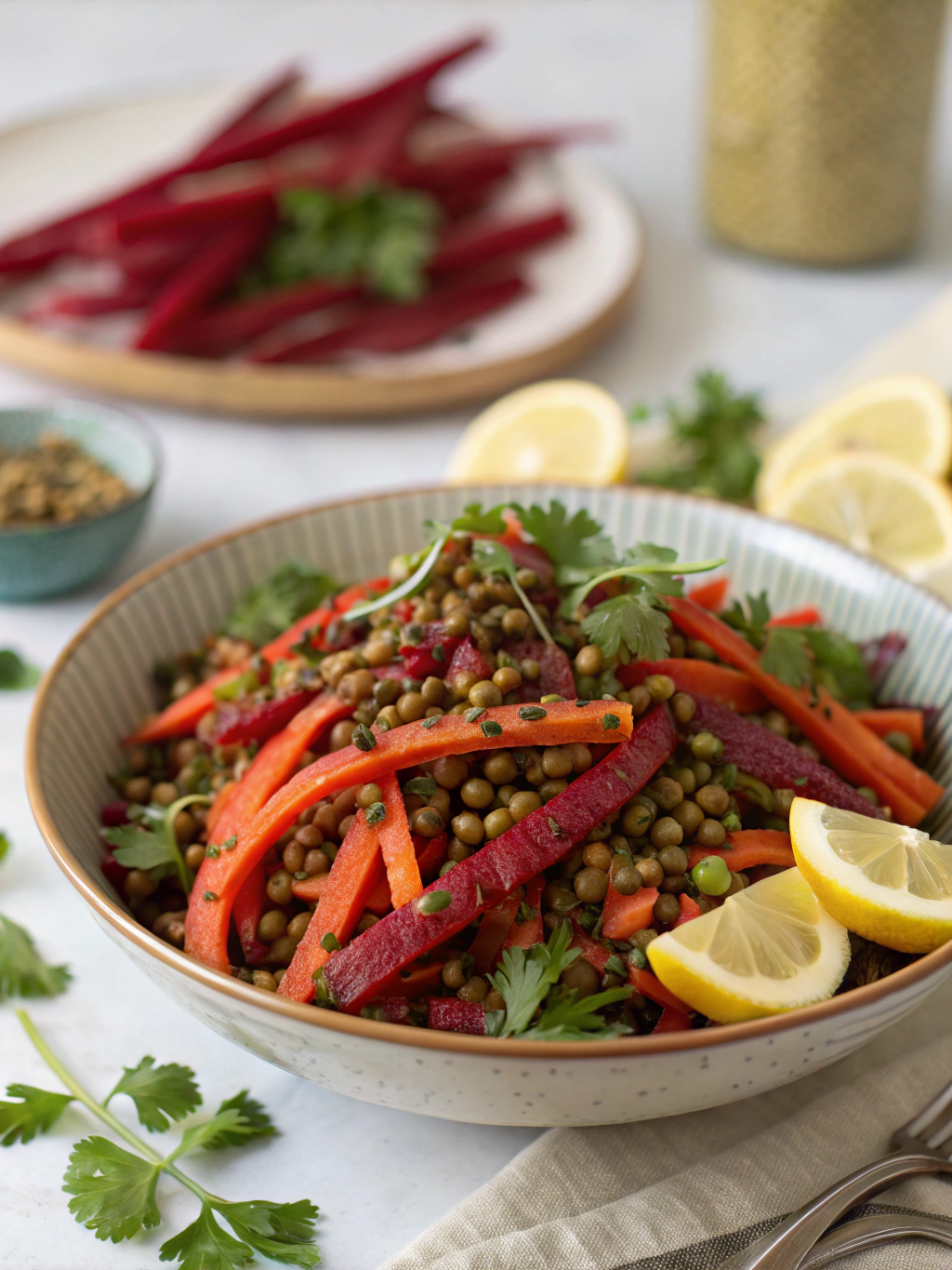 Lentil and Carrot Salad