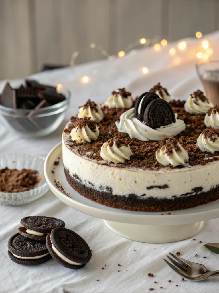 No-Bake Oreo Cheesecake