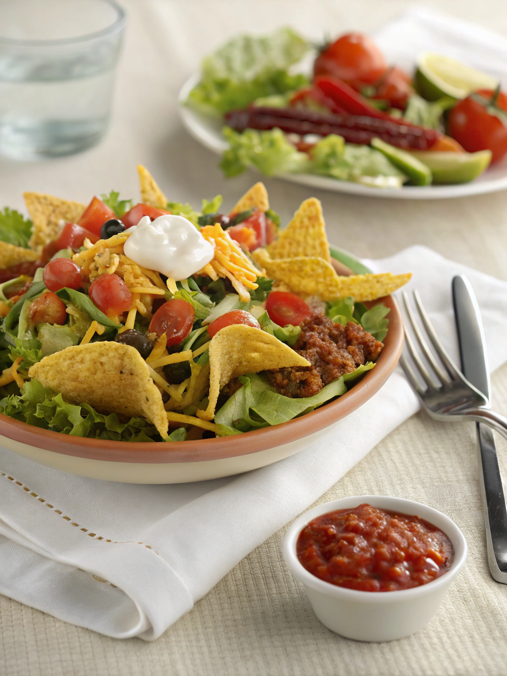 Taco Salad with Salsa